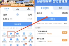 杭温高铁“月票”今起发售 单次票价低至94.2元图片