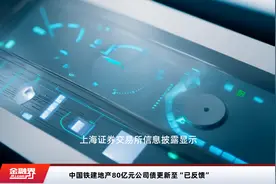 中国铁建地产80亿元公司债更新至“已反馈”视频封面