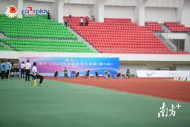 全国田径大奖赛肇庆鸣枪，粤将施君豪百米摘银图片