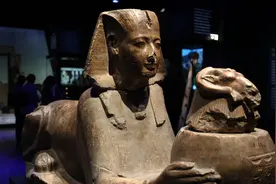 “拉美西斯和法老的黄金”埃及文物展在澳大利亚悉尼开幕图片