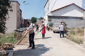 清洁家园齐动手，大悟县彭店乡人居颜值大提升图片