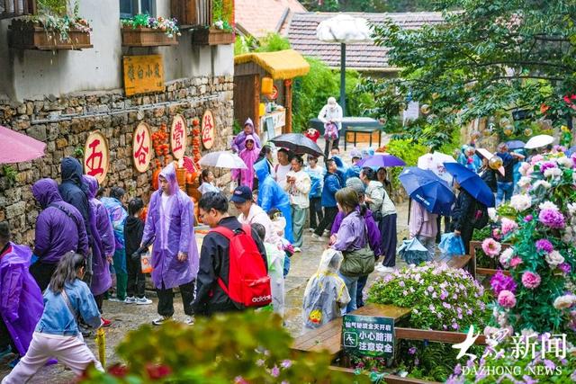 秋光如颂 全景淄博丨记者观察：从“柿岩赌雨”的巧劲，看淄博文旅如何“四两拨千斤”