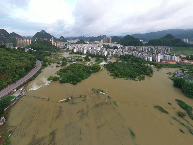 “地下水洪水”围困广西百色多地
