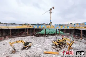 “五一”假期广州重点工程项目建设持续推进图片