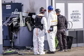 德国ATM机成犯罪分子作案目标，德国银行已投资3亿欧元加强安保措施图片