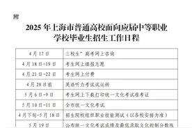 2025年上海市普通高校面向中等职业学校应届毕业生招生各校招生章程公布图片