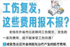 工伤复发，这些费用报不报？图片
