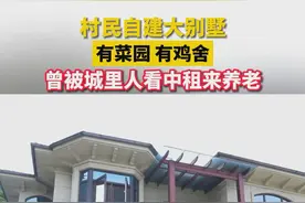 羡慕！余杭村民自建大别墅，有菜园有鸡舍！城里人一眼看中：掏钱也要住！图片