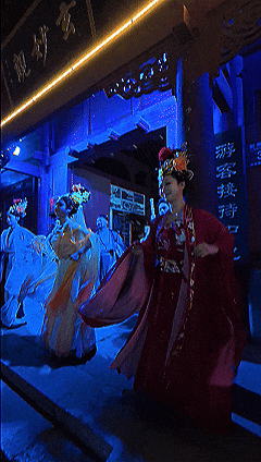 打铁花+漫飞雪+玩穿越！荆州惊现冰火仙侠夜