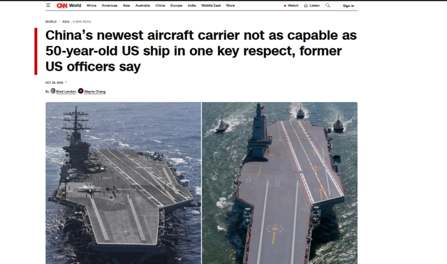 战力高达“1.67个福建舰”的美国老爷航母，“最后一舞”怎么拉了？