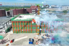 封顶！新区这个项目建设进入“快车道”图片