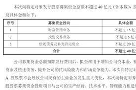 天风证券40亿定增获受理，控股股东全额认购，打造新天风迎来新增量图片
