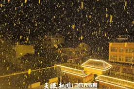 组图 | 印江：春寒料峭“桃花雪”图片
