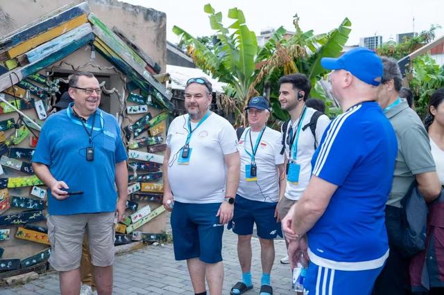 中外媒体采风三亚 椰风海韵间共话亚沙盛会