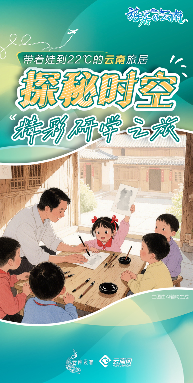小小少年云南“闯关记”到昭通威信纳凉、探秘“红色宝藏”