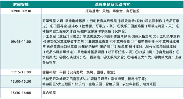 秋假出发！高明6大研学路线出炉，速速来查收