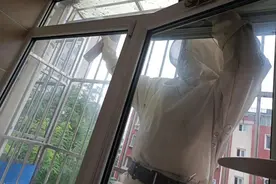 多位居民报119称马蜂在屋里筑巢 消防员：糖类食物、饮品等都易吸引马蜂集结图片