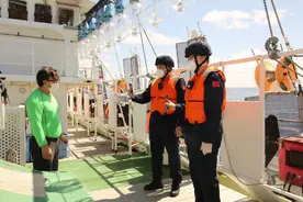 中国海警圆满完成2023年北太平洋公海渔业执法巡航任务图片