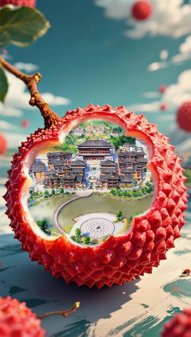这里是屏边：人在景中走 景在果里藏