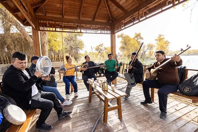 新疆沙雅：金秋邂逅“醉”美胡杨 470万亩金色林海迎观赏佳期