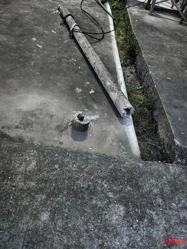 湖南再通报“5岁女童被水泥杆砸中身亡”：系电杆废弃后被邻居用于晾晒衣物