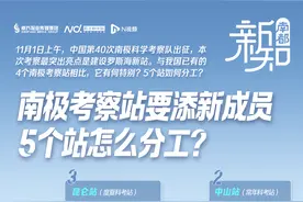 我国南极考察站要添新成员，五个站怎么分工？一图读懂图片
