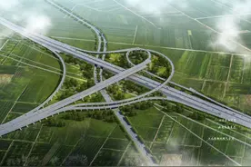 和襄高速公路合肥段进入快速施工阶段图片