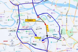 1月11日、12日凌晨南大干线（东新高速立交）临时全封闭围蔽施工图片