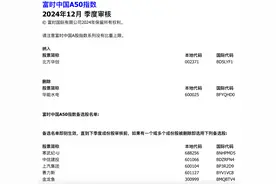 富时罗素5个指数样本调整：北方华创被纳入富时中国A50，这些股也入选图片