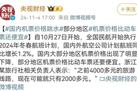 好消息！事关机票图片