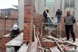 南宁市江南区拆除自建房扩建加层消除居民安全隐患图片