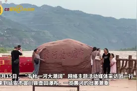 千秋一河大潮阔｜黄河之水奔腾不息 瀑布经济涌动生机图片