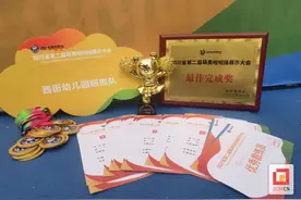 体操“幼苗”创佳绩！荣县旭阳镇西街幼儿园夺得省级大赛一等奖图片