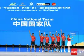 中国国家自行车队出战 2支“国字号”青年军环岛赛过招图片