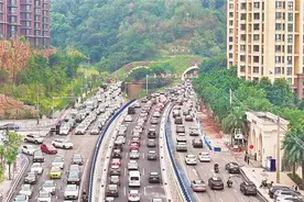 市民反映星光大道每天早晚高峰拥堵图片