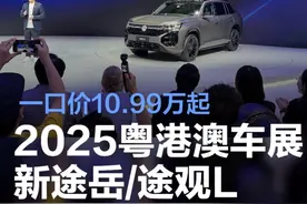 2025粤港澳车展：新途岳/途观L 300TSI龙腾版一口价10.99万起图片