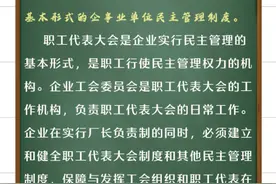 产改大百科 ｜什么是“职工代表大会”“职工董事、职工监事”图片