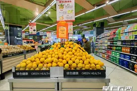 全橙热恋柚见美好  长沙水果市场柑橘类占C位图片