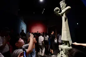 “三星堆”展燃爆京城 成热门打卡地图片