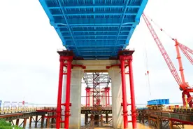 崇启公铁长江大桥，新进展来了！图片