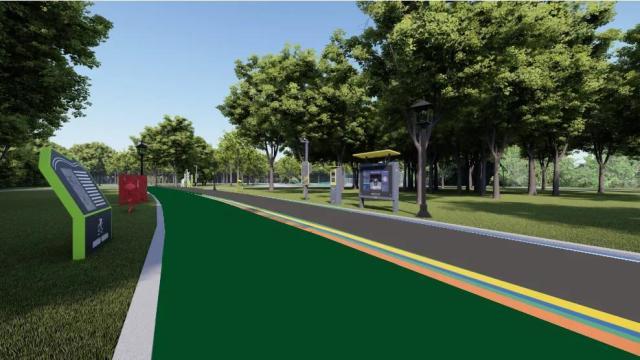 跟着市运游济南 | 济南西部这座体育公园，是一本用草木写就的童话书