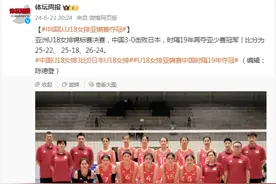 中国队U18女排亚锦赛夺冠图片