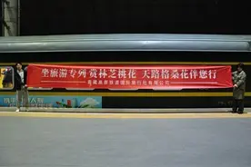首趟“天路格桑花·相约林芝”号旅游列车开启图片