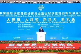 链博会提供合作新窗口 中外企业携手打造大健康生态圈图片
