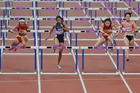 杭州亚运会丨林雨薇夺得女子100米栏冠军图片