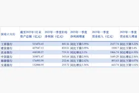 国有六大行一季度合计净赚超3444亿元，不良贷款余额均上升图片