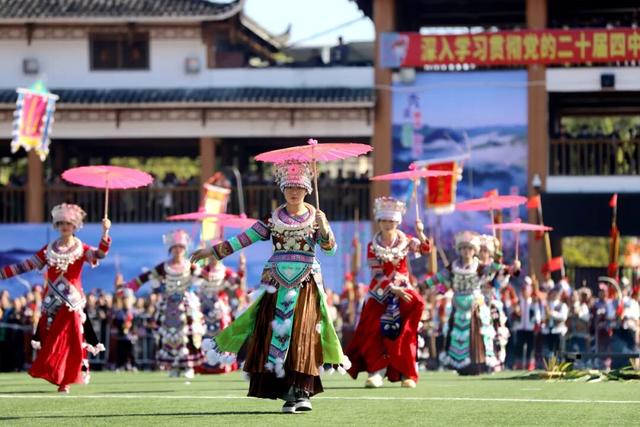 多图+多视频，直击第二十三届融水芦笙斗马节开幕式→