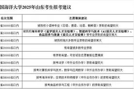 多少分可以上？山东多所高校发布在鲁报考建议图片