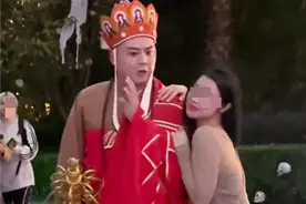 成都欢乐谷“唐僧”扮演者走红，欢乐谷称非工作人员，律师：需避免侵权图片