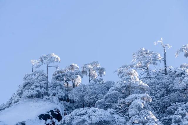 三清山“冰雪皮肤”即将加载完毕！你还不出发？